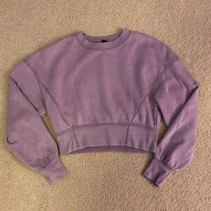 Wild fable- dusty purple youth medium crewneck